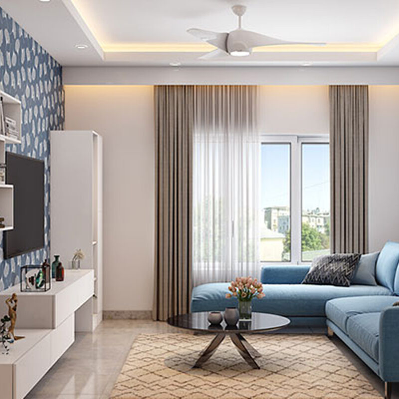 Modern ceiling designs for hall: Sleek and Minimalist