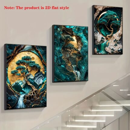 Jade Green Canvas Art