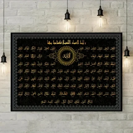 large frameless canvas wall art