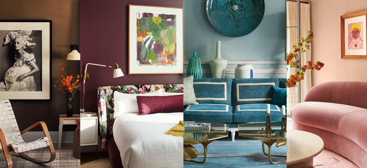 What home decor colors are in for 2025