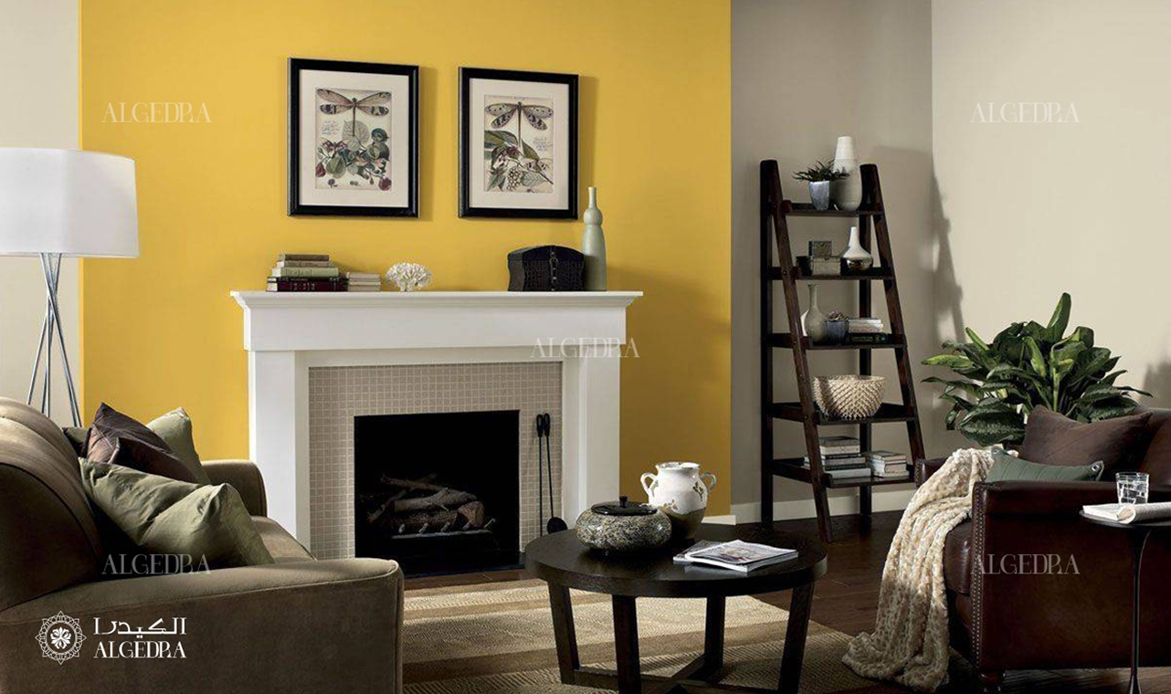 Yellow Accent Wall: Bold and Beautiful