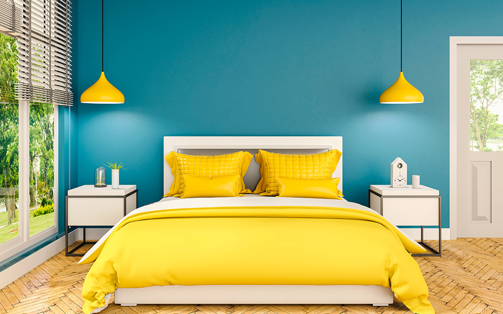Yellow and Blue Combination: Fresh and Inviting