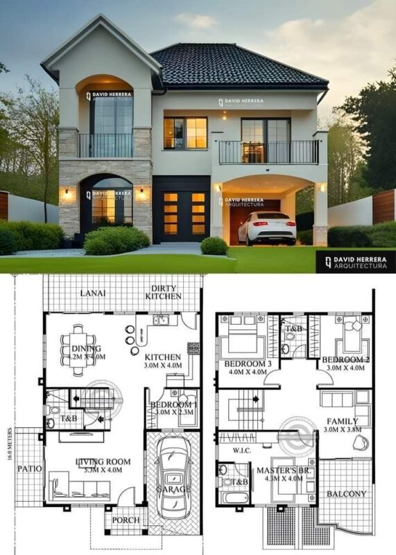 5 Marla House Design Map