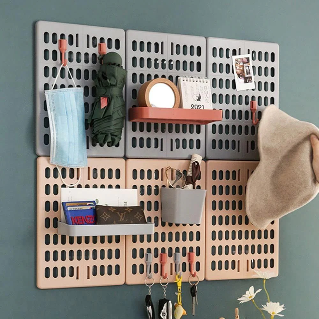 7. Make a Peg Board Organization Wall (PKR 2,500 - 4,000)