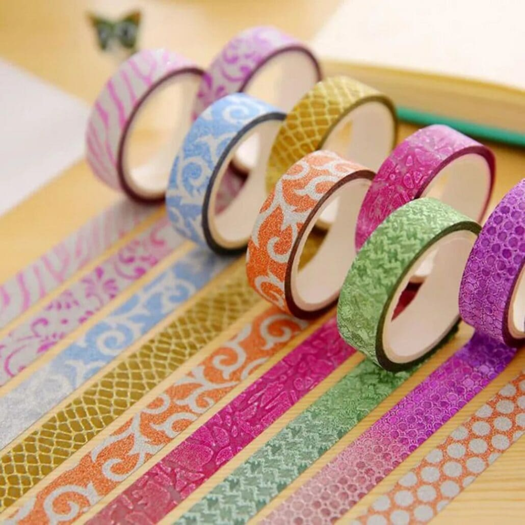 9. Install Decorative Washi Tape Designs (PKR 600 - 1,000)